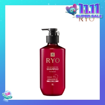 RYO Hair Loss Expert Care Shampoo For Weak Hair (With Ginseng Extract + Strengthen Weakened Hair from Roots) 400ml
