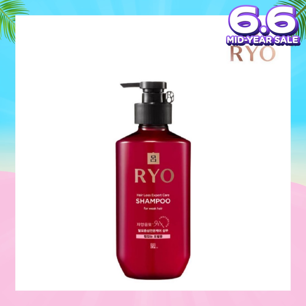 Hair Loss Expert Care Shampoo For Weak Hair (With Ginseng Extract + Strengthen Weakened Hair from Roots) 400ml