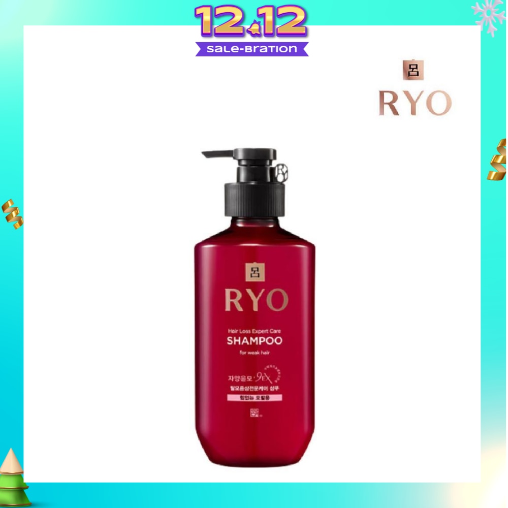 Hair Loss Expert Care Shampoo For Weak Hair (With Ginseng Extract + Strengthen Weakened Hair from Roots) 400ml (Expiry: Sep`2026)