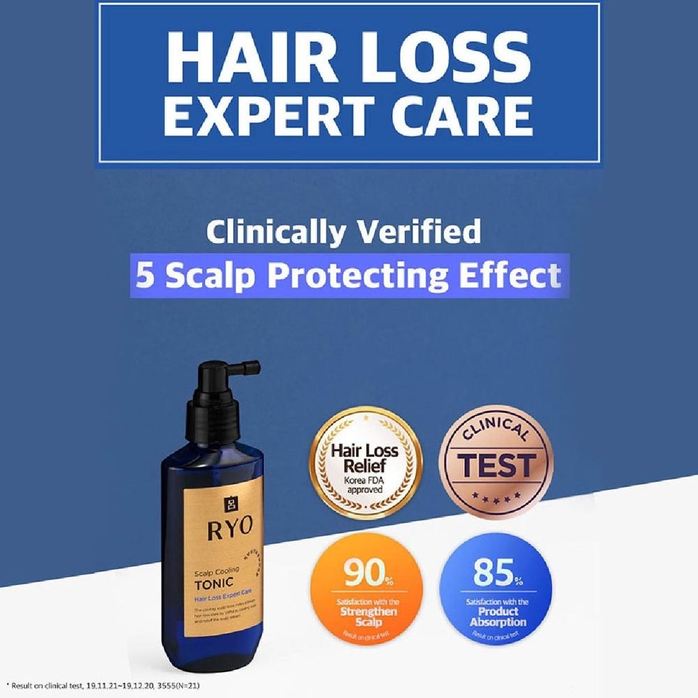 Hair Loss Expert Care Scalp Cooling Tonic (Reduce Sebum + Reduce Hair Loss + Nourish Scalp) 145ml