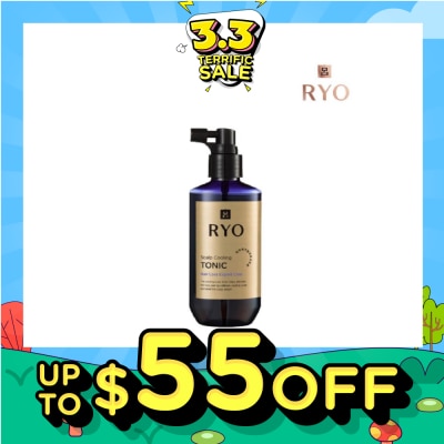 RYO Hair Loss Expert Care Scalp Cooling Tonic (Reduce Sebum + Reduce Hair Loss + Nourish Scalp) 145ml