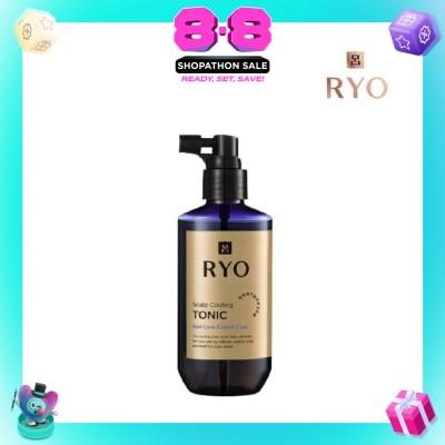 RYO - Hair Loss Expert Care Scalp Cooling Tonic (Reduce Sebum + Reduce Hair Loss + Nourish Scalp) 145ml