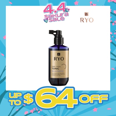 RYO - Hair Loss Expert Care Scalp Cooling Tonic (Reduce Sebum + Reduce Hair Loss + Nourish Scalp) 145ml