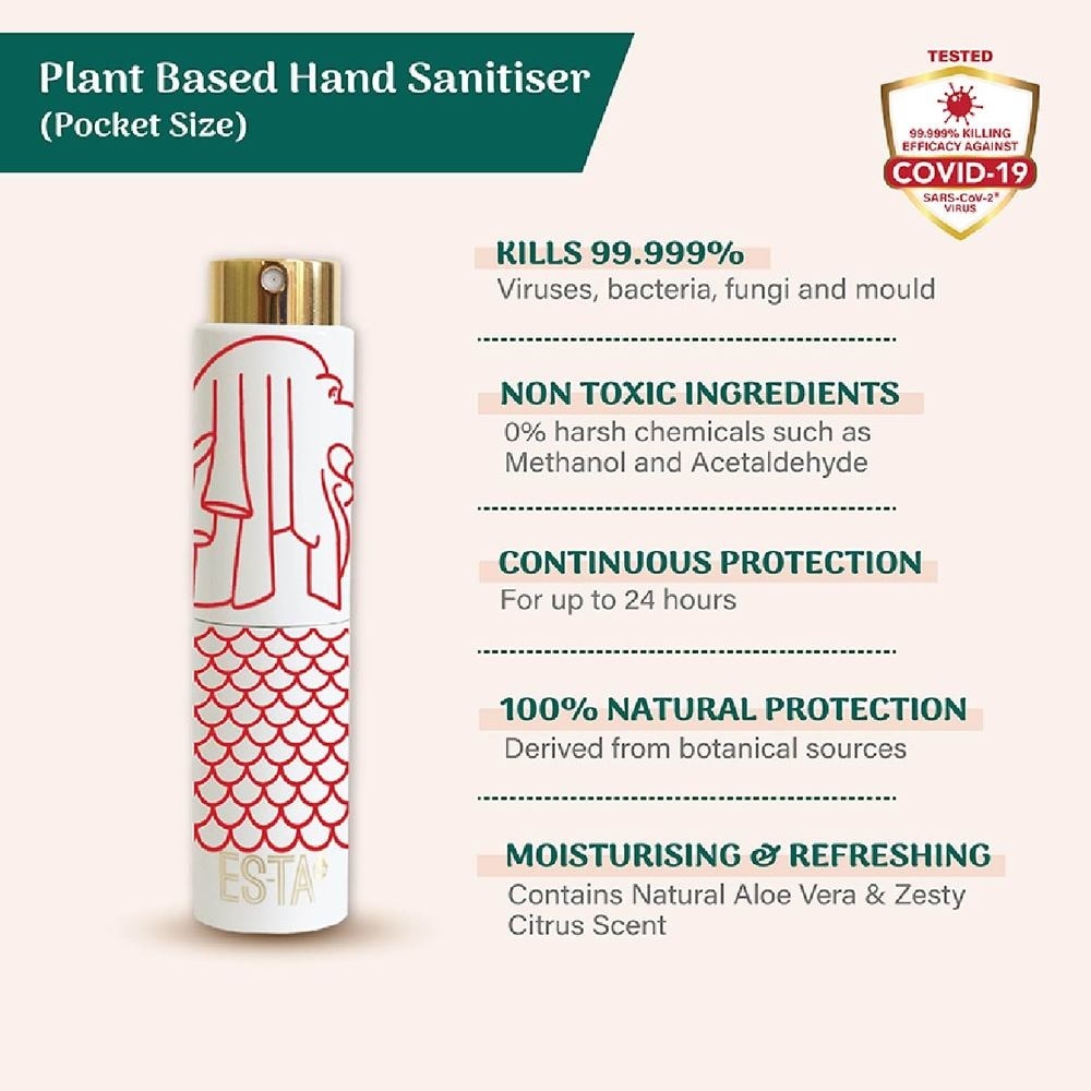 Merlion Pocket Hand Sanitiser (Kill 99.99% Of Viruses , Gentle & Moisturising Formula) 15ml