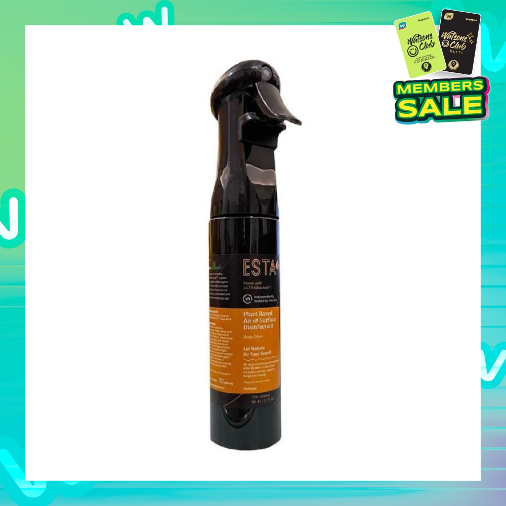 Air & Surface Disinfectant (Kill 99.99% Of Viruses) 80ml