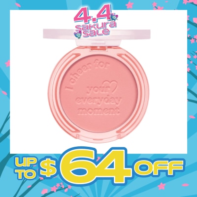 PERIPERA - Pure Blushed Sunshine Cheek 011 Picnic Pink 1s