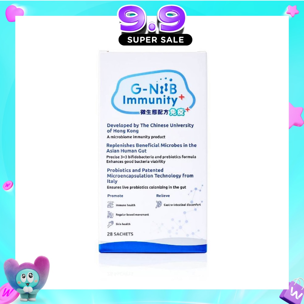 Immunity+ Probiotics And Prebiotics Sachet (Resolve Gut Dysbiosis + Restore Immunity) 28s image