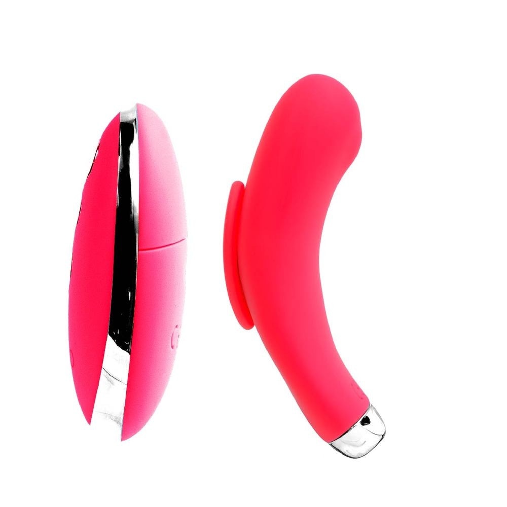 Niki Rechargeable Panty Vibe (Foxy Pink) Rechargeable Flexible Magnetic Panty Vibe With Remote Control 1s