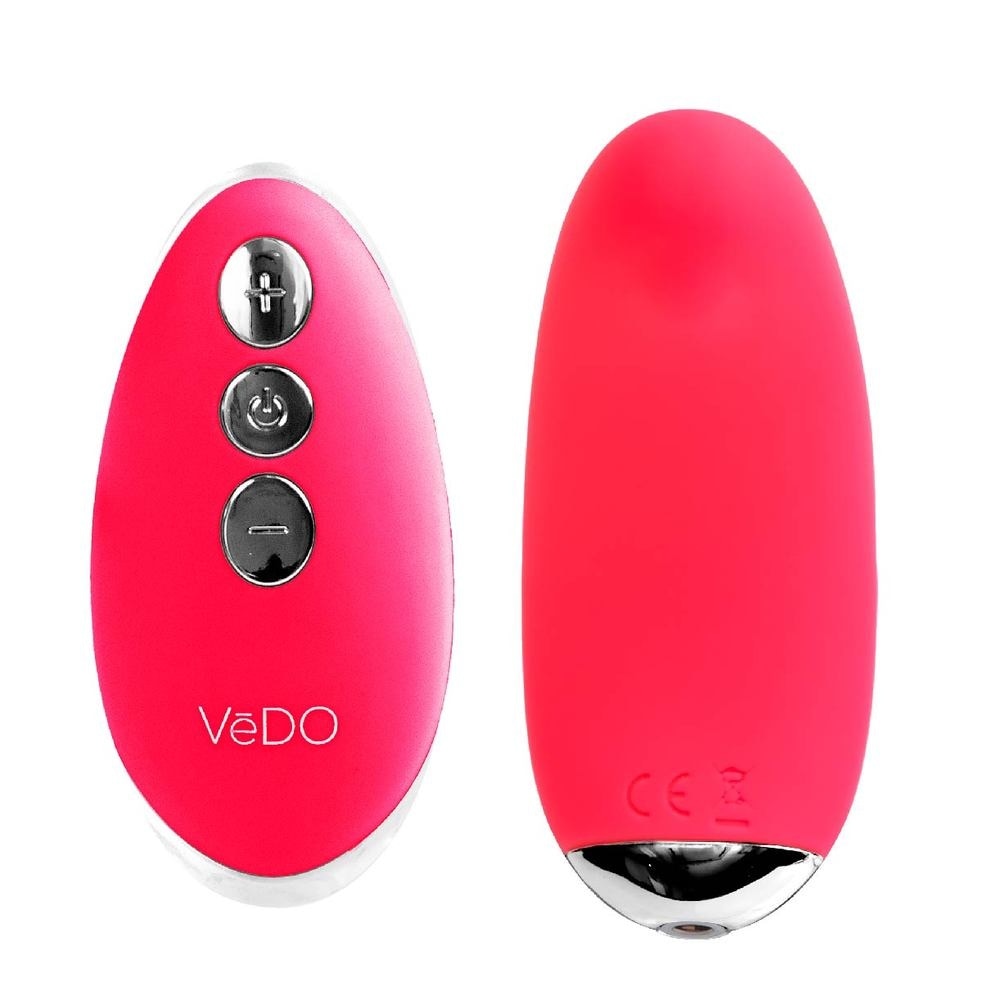 Niki Rechargeable Panty Vibe (Foxy Pink) Rechargeable Flexible Magnetic Panty Vibe With Remote Control 1s