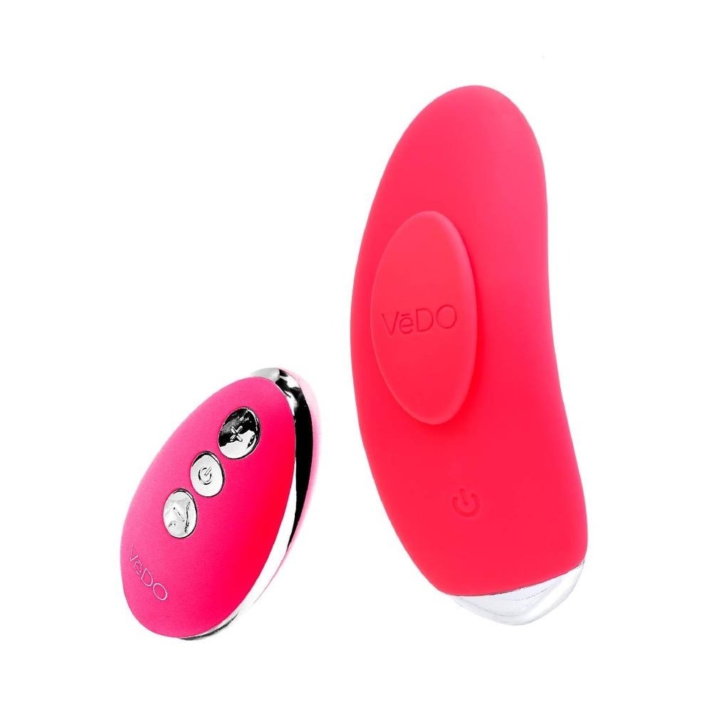 Niki Rechargeable Panty Vibe (Foxy Pink) Rechargeable Flexible Magnetic Panty Vibe With Remote Control 1s