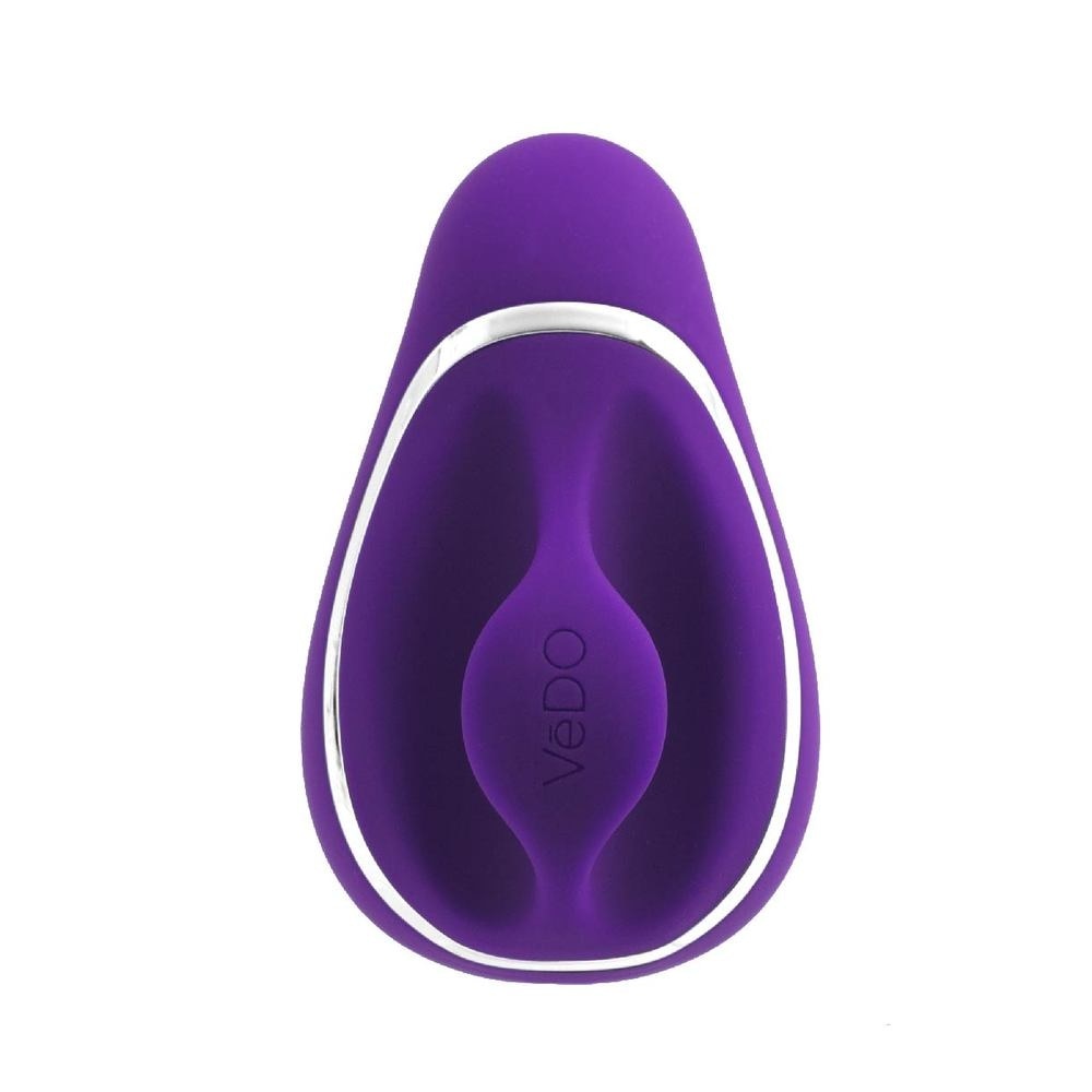 Suki Rechargeable Silicone Sonic Vibe With Multi Vibrating Modes (Deep Purple) (Clitoral Stimulator) 1s