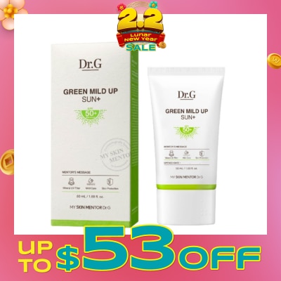 DR. G Mild Up Sun+ SPF50+ PA++++ 50ml