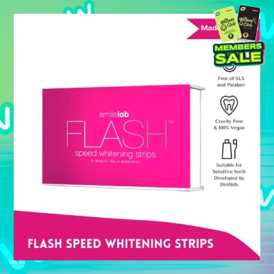SMILE LAB Flash Speed Whitening Strips 10s