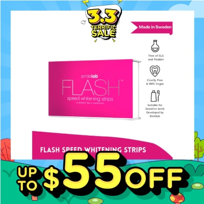 SMILE LAB Flash Speed Whitening Strips 10s