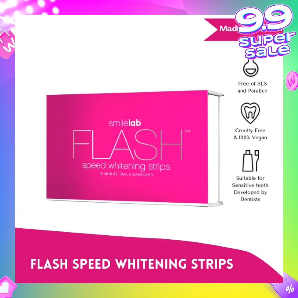 Flash Speed Whitening Strips 10s
