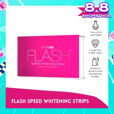 SMILE LAB Flash Speed Whitening Strips 10s