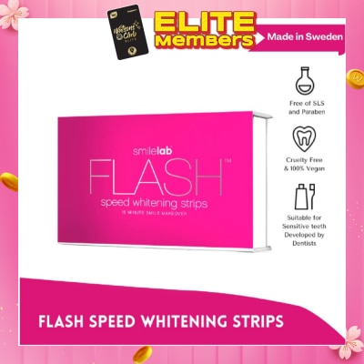 SMILE LAB Flash Speed Whitening Strips 10s