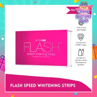 SMILE LAB Flash Speed Whitening Strips 10s