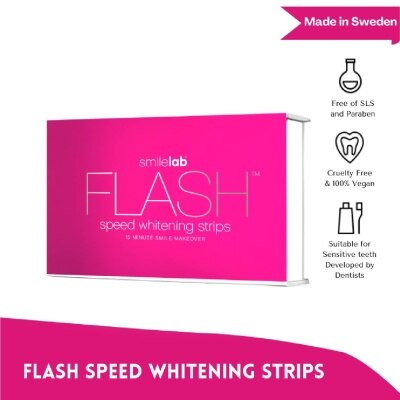 SMILE LAB Flash Speed Whitening Strips 10s | Oral | Watsons Singapore
