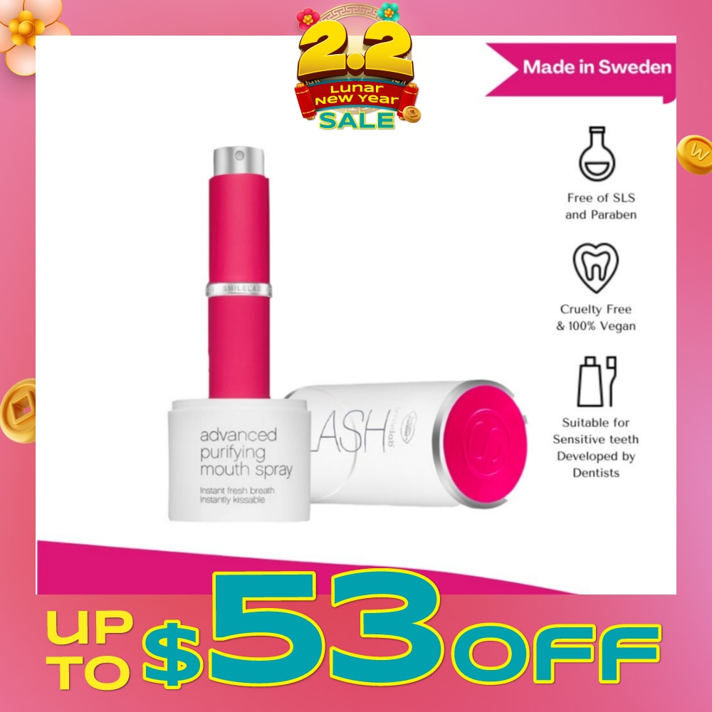 Smile Lab Flash Purifying Mouth Spray 8ml (For bad breath) (Expiry: Sep`2026)