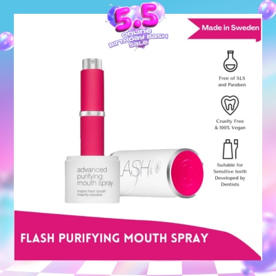 SMILE LAB - Smile Lab Flash Purifying Mouth Spray 8ml (For bad breath) (Expiry: Sep`2026)