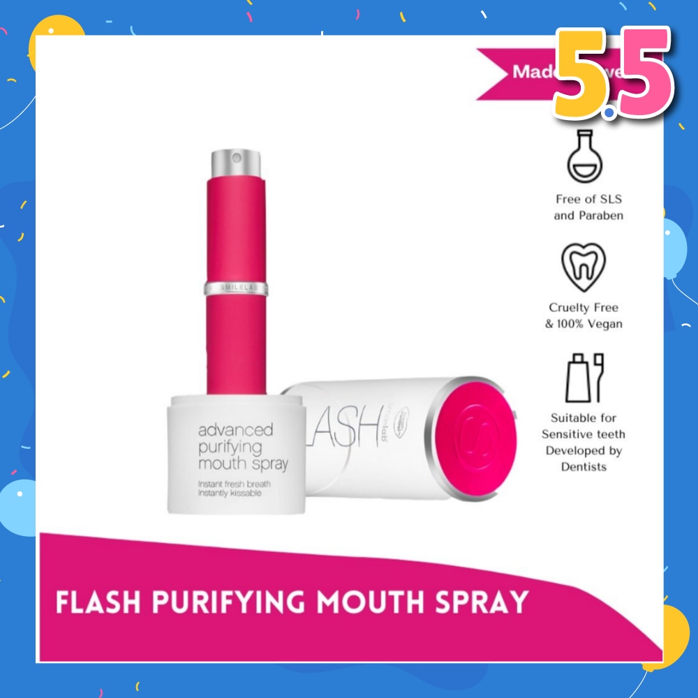 Smile Lab Flash Purifying Mouth Spray 8ml (For bad breath)
