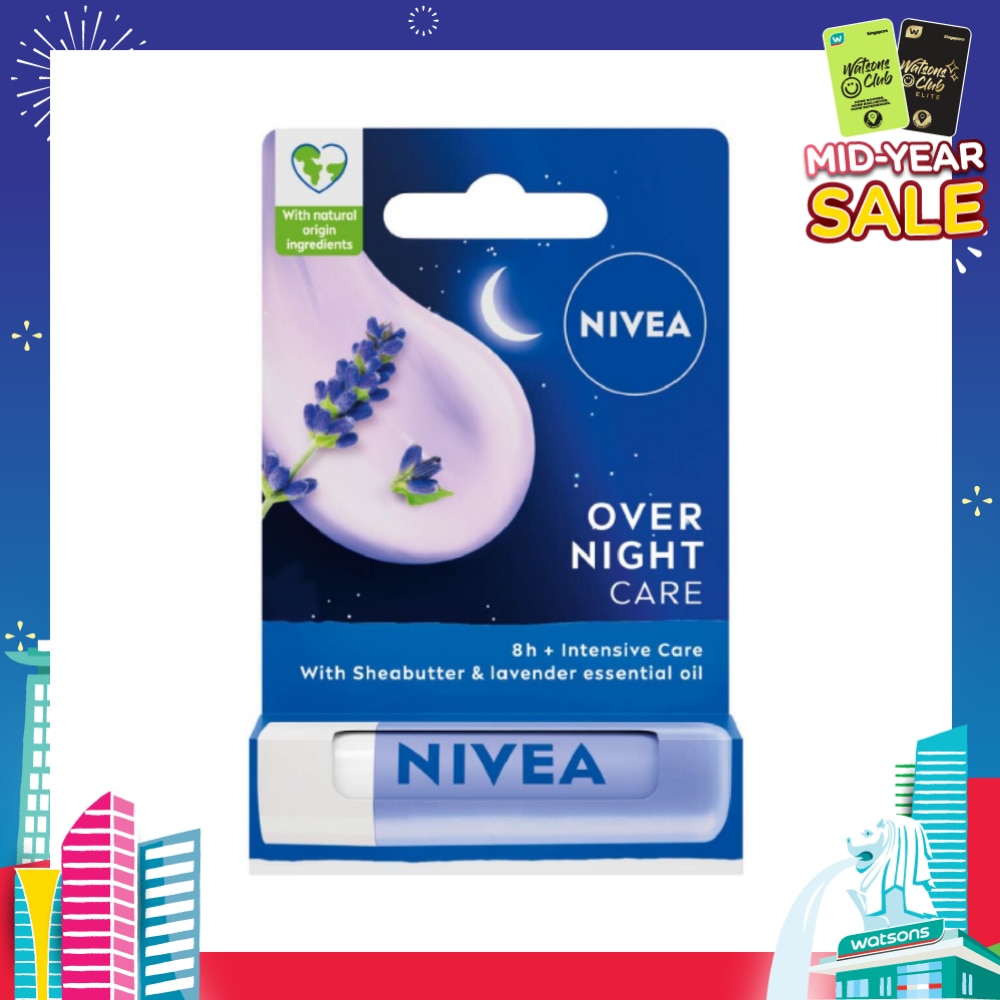 Overnight Care Lip Balm with Lavender Essential Oil (Softly Nourish Lips Overnight) 4.8g