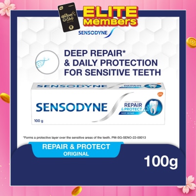 SENSODYNE Sensitive Teeth Oral Care Toothpaste Deep Repair & Protect (Dental Sensitivity Relief) 100g