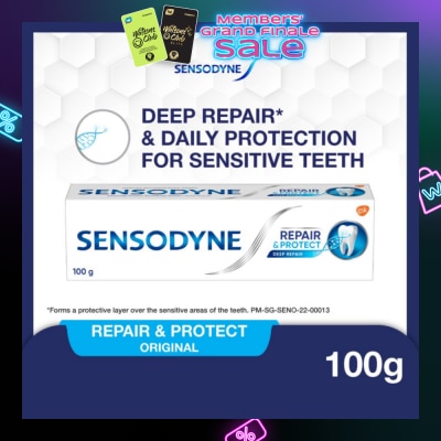 SENSODYNE Sensitive Teeth Oral Care Toothpaste Deep Repair & Protect (Dental Sensitivity Relief) 100g