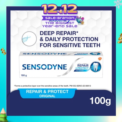 SENSODYNE Sensitive Teeth Oral Care Toothpaste Deep Repair & Protect (Dental Sensitivity Relief) 100g