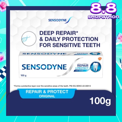 SENSODYNE Sensitive Teeth Oral Care Toothpaste Deep Repair & Protect (Dental Sensitivity Relief) 100g