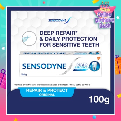 SENSODYNE Sensitive Teeth Oral Care Toothpaste Deep Repair & Protect (Dental Sensitivity Relief) 100g