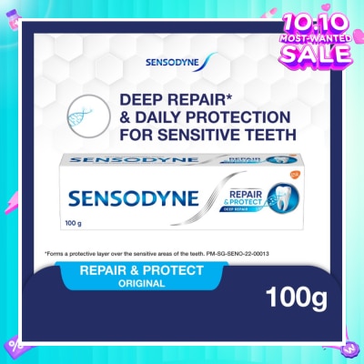SENSODYNE Sensitive Teeth Oral Care Toothpaste Deep Repair & Protect (Dental Sensitivity Relief) 100g