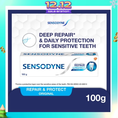 SENSODYNE Sensitive Teeth Oral Care Toothpaste Deep Repair & Protect (Dental Sensitivity Relief) 100g