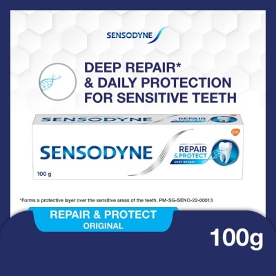 SENSODYNE Sensitive Teeth Oral Care Toothpaste Deep Repair & Protect (Dental Sensitivity Relief) 100g