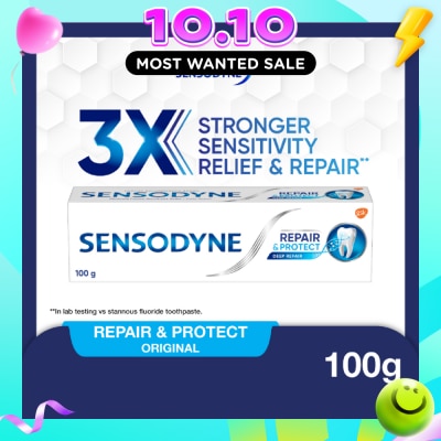 SENSODYNE Sensitive Teeth Oral Care Toothpaste Deep Repair & Protect (Dental Sensitivity Relief) 100g image