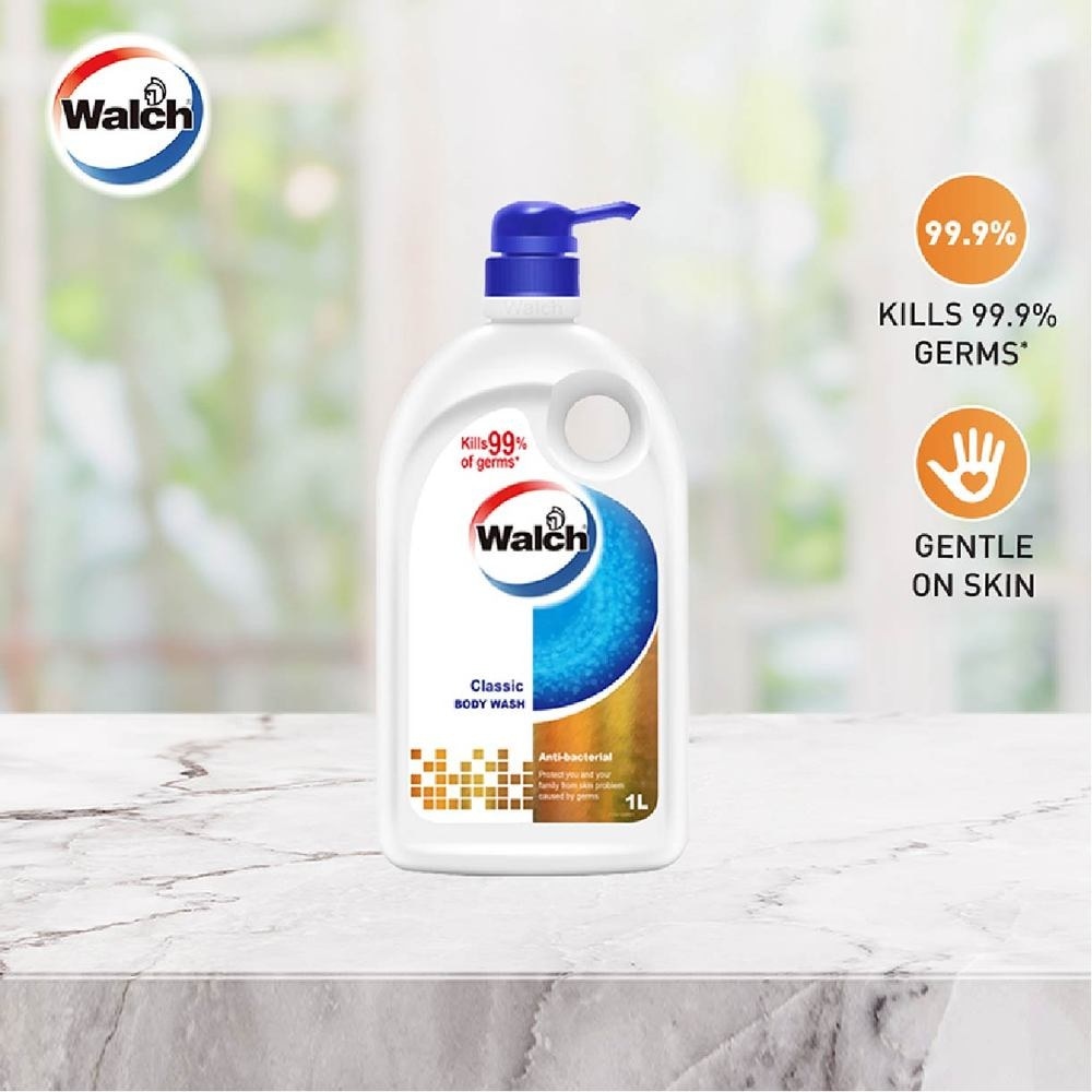 Anti-bacterial Body Wash Classic (Kills 99.9% Harmful Germs + Gentle On Skin + Clean & Healthy Protection) 1000ml