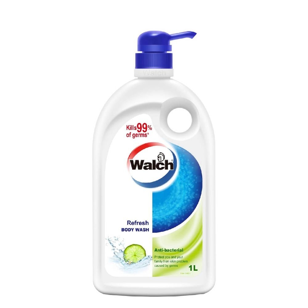 Anti-bacterial Body Wash Refresh (Kills 99.9% Harmful Germs + Gentle On Skin + Clean & Healthy Protection) 1000ml