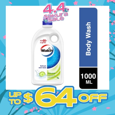WALCH - Anti-bacterial Body Wash Refresh (Kills 99.9% Harmful Germs) 1000ml
