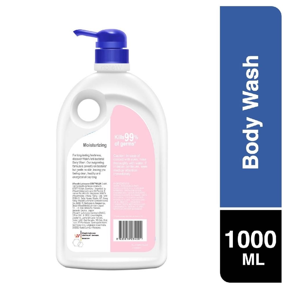 Anti-bacterial Body Wash Moisturising (Kills 99.9% Harmful Germs + Gentle On Skin + Clean & Healthy Protection) 1000ml