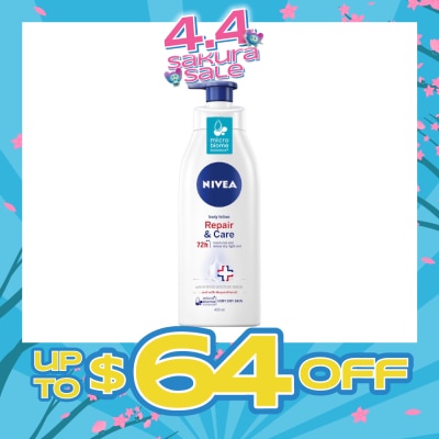 NIVEA - 72 Hour Smoother Skin with Intense Moisture Serum 400ml