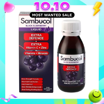 SAMBUCOL Extra Defence (UK Version) 120ml image