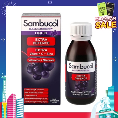 SAMBUCOL Extra Defence (UK Version) 120ml