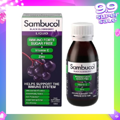 SAMBUCOL Immuno Forte Sugar Free (UK Version) 120ml