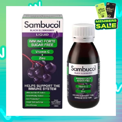 SAMBUCOL Immuno Forte Sugar Free (UK Version) 120ml