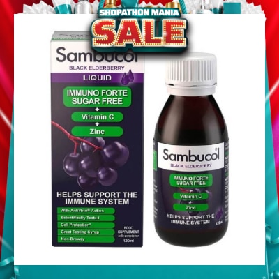 SAMBUCOL - Immuno Forte Sugar Free (UK Version) 120ml