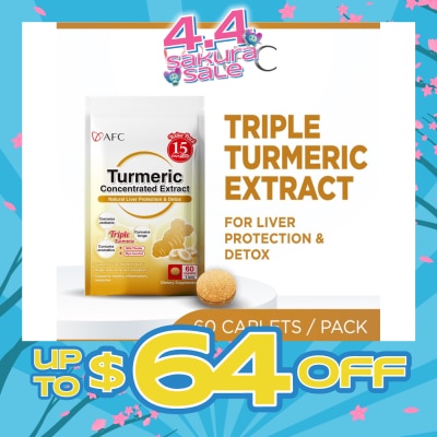 AFC - Turmeric Concentrated Extract 60s