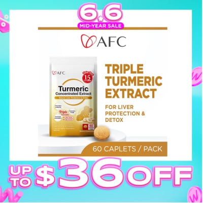 AFC - Turmeric Concentrated Extract 60s