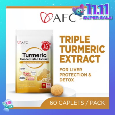 AFC Turmeric Concentrated Extract 60s
