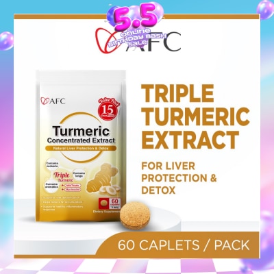 AFC - Turmeric Concentrated Extract 60s